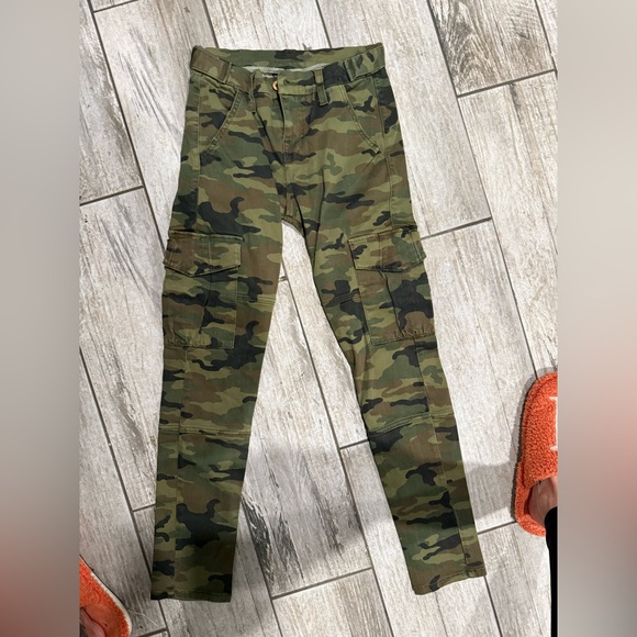 NSF Green Camouflage Pants - Picture 1 of 3
